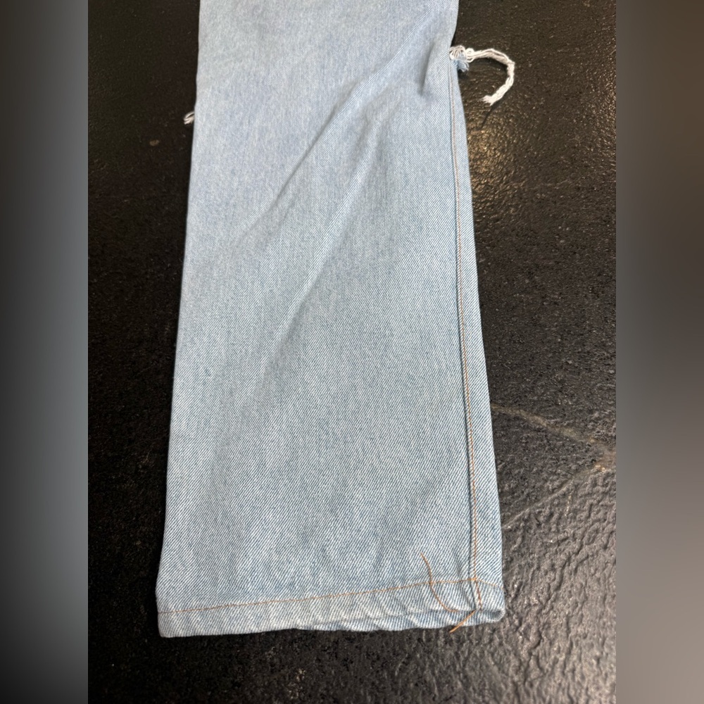 Levi's Light Blue Boyfriend Jeans custom made 30x30 - Picture 16 of 16